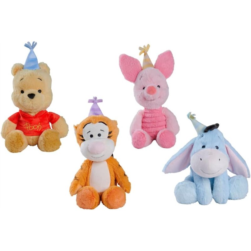 Peluche Disney: Winnie the Pooh Anniversary (25cm / Sortido)