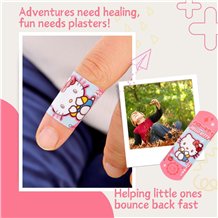 Caixa de Pensos Rápidos - Hello Kitty