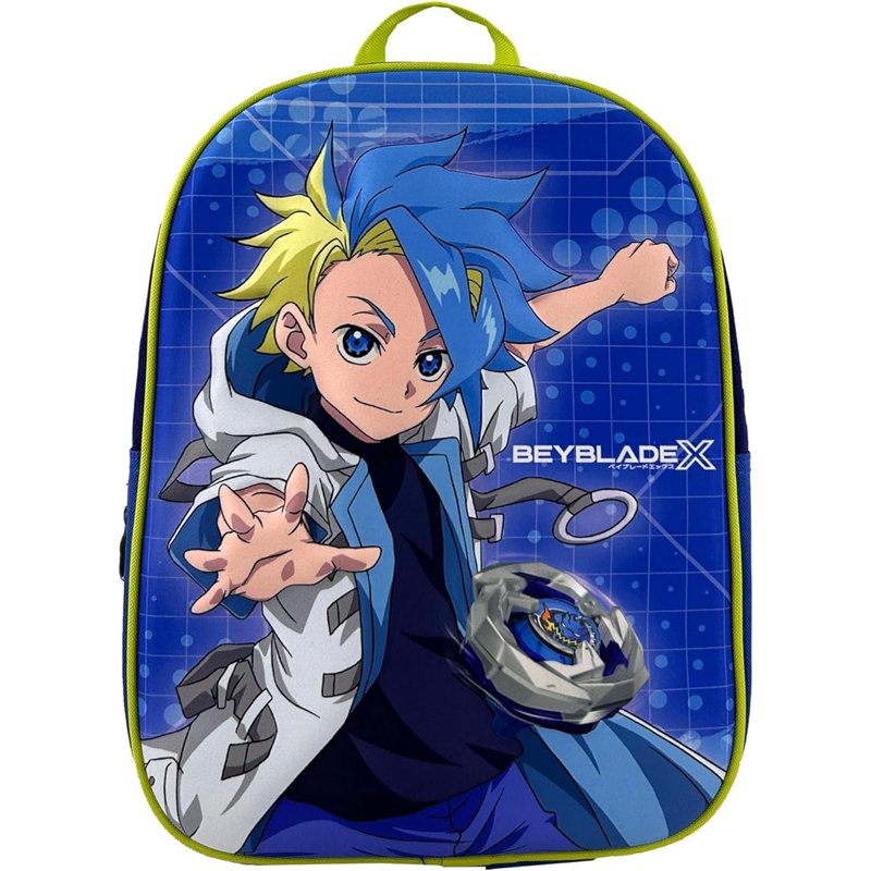 Mochila 3D Escolar - Beyblade Let it Rip 30cm