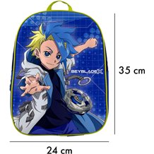 Mochila 3D Escolar - Beyblade Let it Rip 30cm
