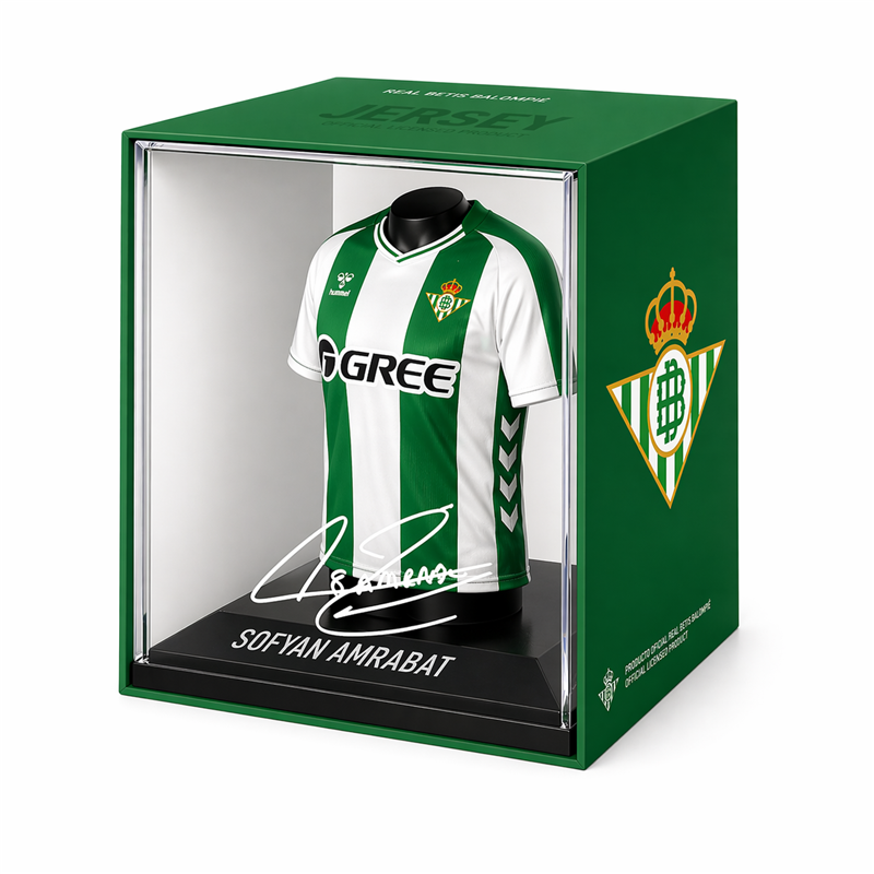 Figura My Jersey - Real Betis: Sofyan Amrabat (Home 2025 / 2026)