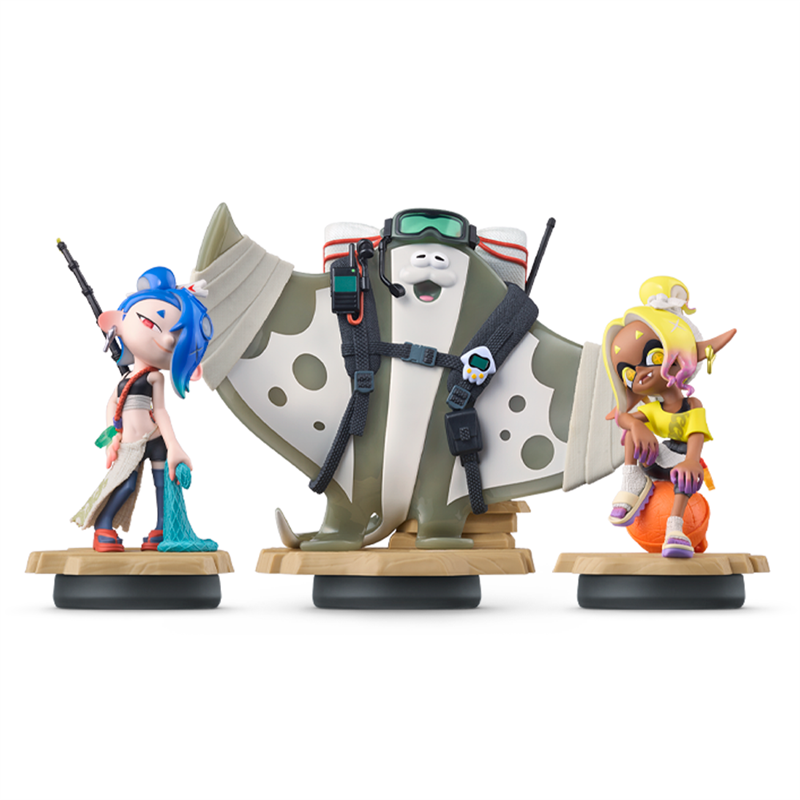 amiibo Triple Pack - Splatoon Raiders (Shiver, Frye & Big Man)