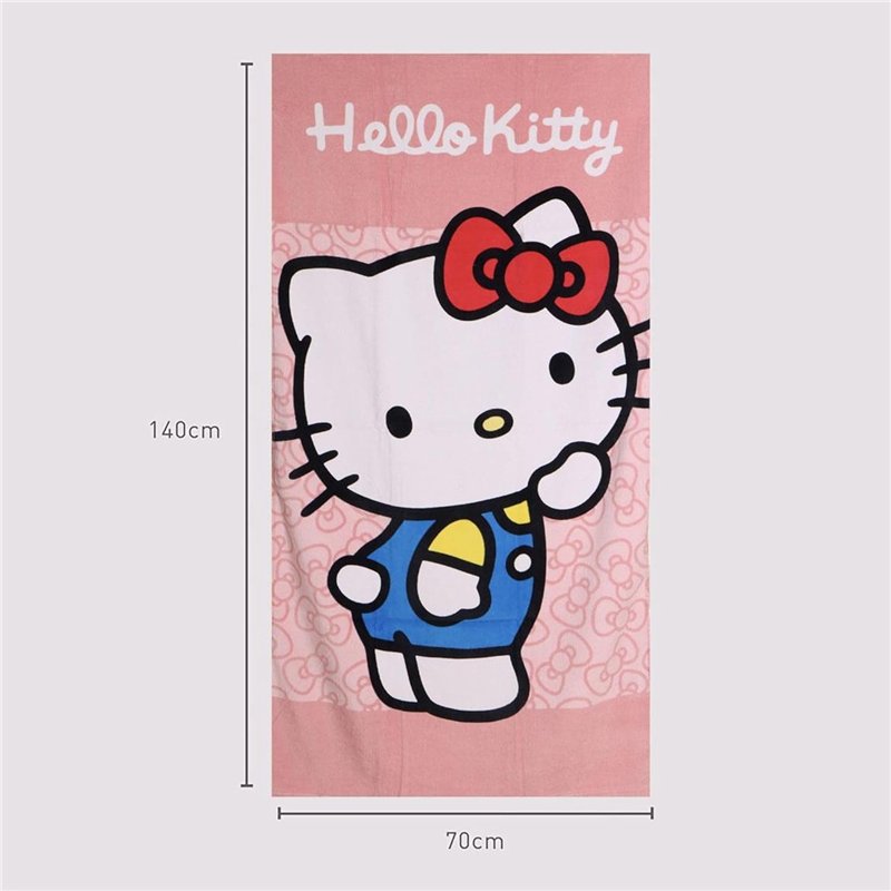 Toalha de Algodão - Hello Kitty