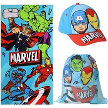 Toalha + Saco - Avengers
