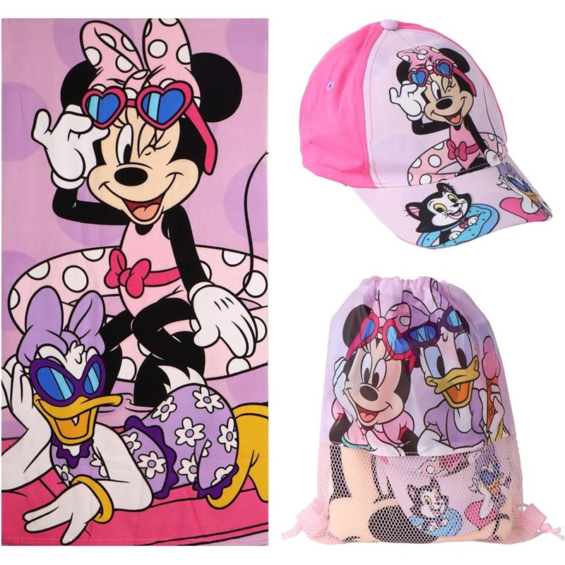 Toalha + Saco - Minnie