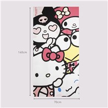 Toalha de Microfibra - Hello Kitty (Ref. 86732)