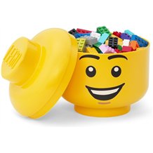 LEGO Storage Head Small - Happy Boy