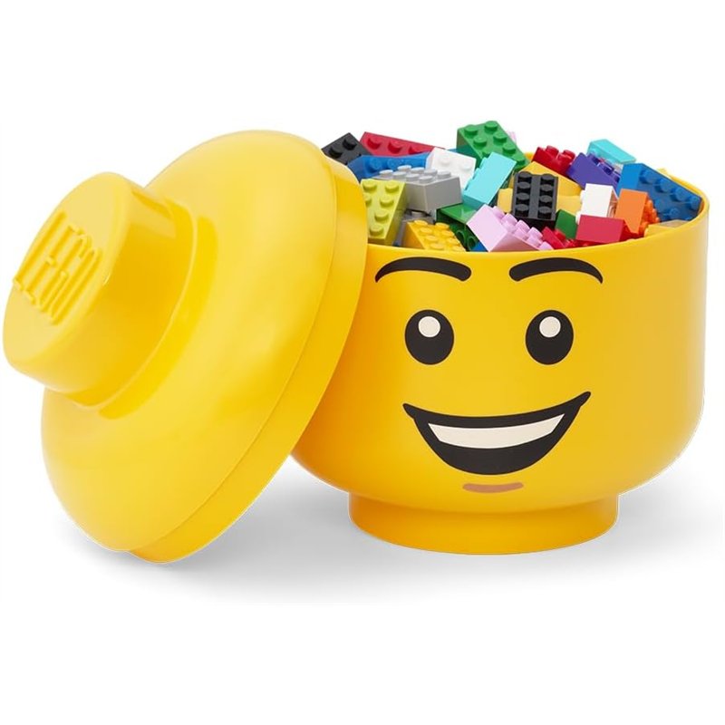 LEGO Storage Head Small - Happy Boy