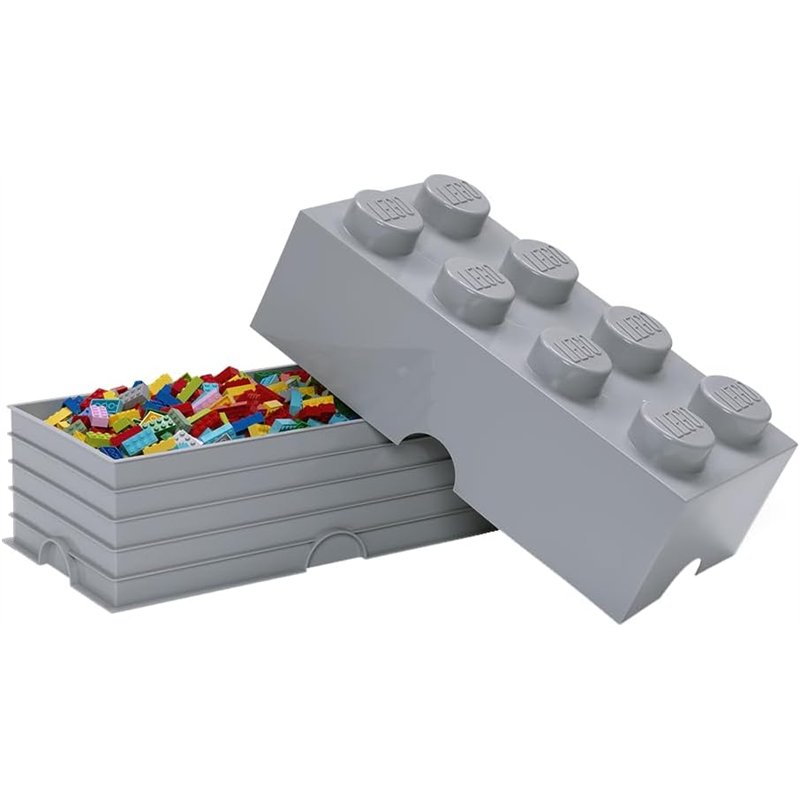 LEGO Storage Brick 8 - Cinzento