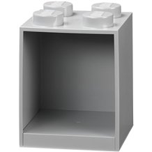 LEGO Prateleira Brick 4 Pinos - Cinzento