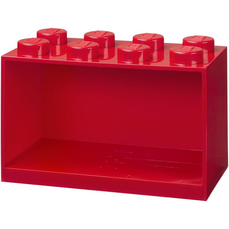 LEGO Prateleira Brick 8 Pinos - Vermelho