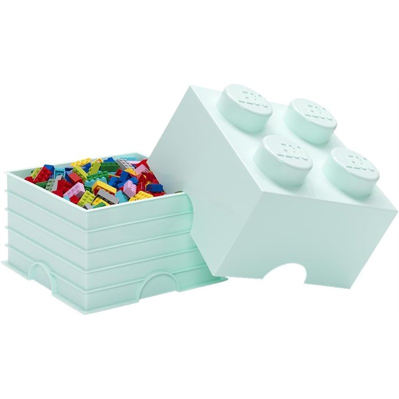LEGO Storage Brick 4 - Aqua