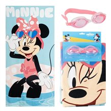 Toalha + Óculos de Natação - Minnie