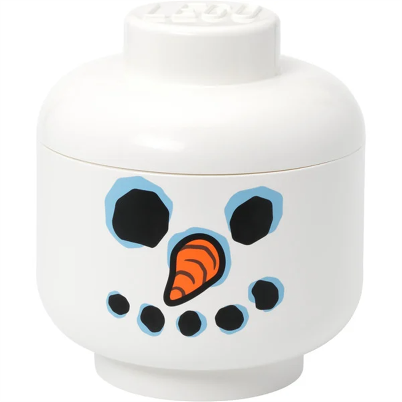 LEGO Storage Head Small - Boneco de Neve