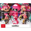 Amiibo Splatoon Octoling Triple Pack (Boy + Octopus + Girl)