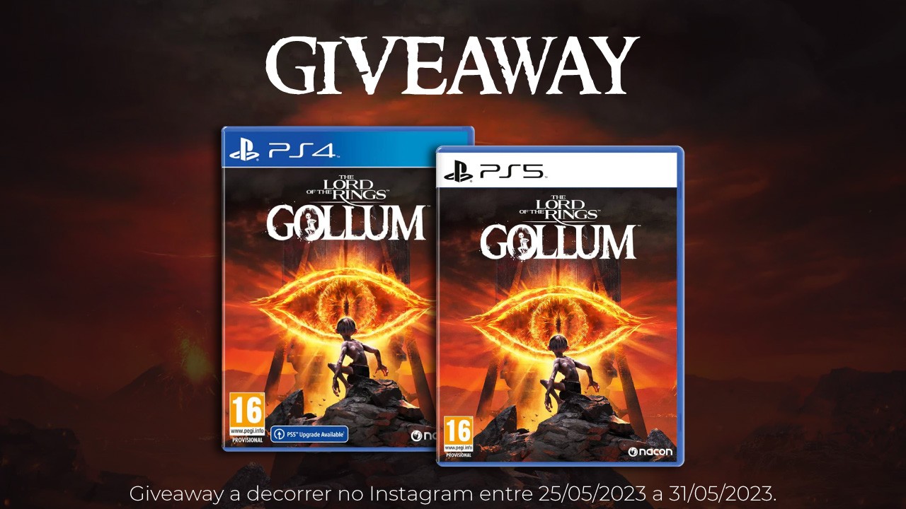 Giveaway Maio: Gollum